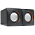 Акустическая система Defender SPK 33 (2х2,5W, питание от USB) black