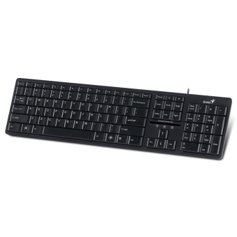 Клавиатура проводная Genius SlimStar 126 Black