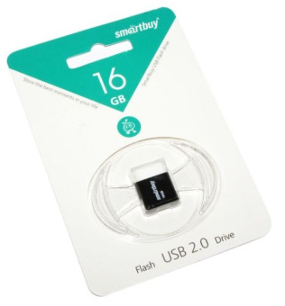 Флешка 16Gb SmartBuy Lara USB Black