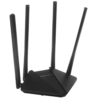 Wi-Fi роутер Mercusys MR30G AC1200, 5 ГГц, 1000 Мбит/с, черный