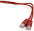 Кабель патч-корд Patch cord кат.5e  2.0м, Cablexpert, многожильный, красный