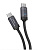 Кабель USB-C < - > USB-C, 1.2м, Deppa 100W, черный