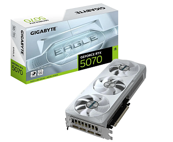 Видеокарта 12Gb GIGABYTE GV-N5070EAGLEOC ICE-12GD (RTX5070) GDDR7 HDMI DP