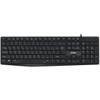 Клавиатура проводная SVEN KB-S305 Black