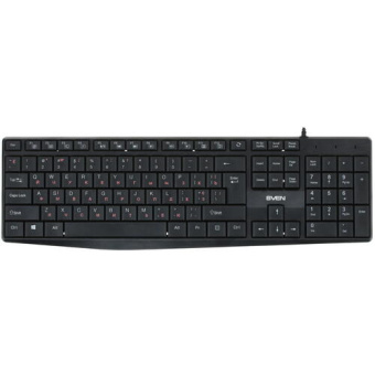 Клавиатура проводная SVEN KB-S305 Black