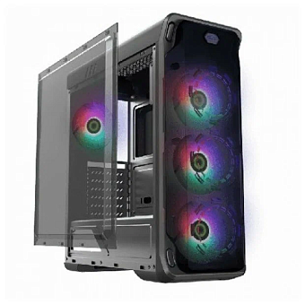 Корпус GameMax StarLight FRGB BK (MidiTower, USB3.0, FRGB, ATX) черный