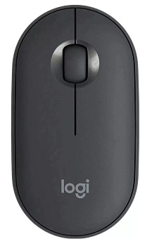 Мышь беспроводная Logitech M350 Bluetooth Pebble Graphite