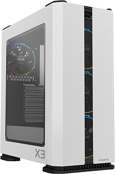 Корпус Zalman X3 (MidiTower, 2*USB3.0, ATX, без БП) White
