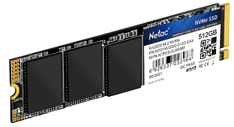 Накопитель SSD M.2 512Gb Netac NV2000 (PCI-E 3.0 x4, 2500/1950 Мбайт/сек)