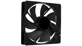 Вентилятор для корпуса 120mm Aerocool Force 12  Black (3-pin/4-pin, 120х120х25мм, 23.7дБ, 1000об/мин)