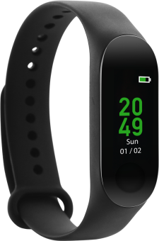 Фитнес-браслет Canyon CNE-SB02BB Bluetooth, черный