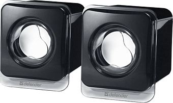 Акустическая система Defender SPK 35 (2х2,5W, питание от USB) black