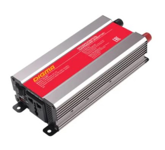 Преобразователь напряжения 800W" Digma DCI-800 (автомобильный, 11-15В, клеммы)