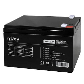 Аккумулятор для ИБП 12V, 12.0Ah, NJOY GP12122F