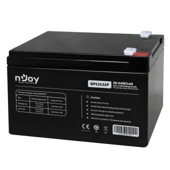 Аккумулятор для ИБП 12V, 12.0Ah, NJOY GP12122F
