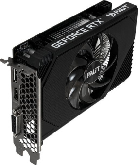 Видеокарта 8Gb PALIT RTX 3050 StormX (RTX3050) GDDR6 128bit HDMI DP