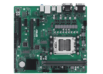 Материнская плата Socket AM5 ASUS PRO A620M-C-CSM (A620) 2*DDR5 HDMI VGA DVI mATX
