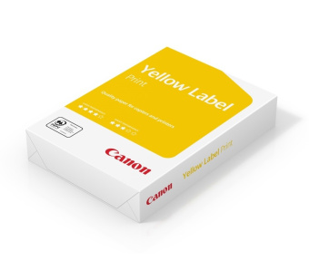 Офисная бумага A4 Canon Yellow Label Print Original A4/80гр/м2/500л