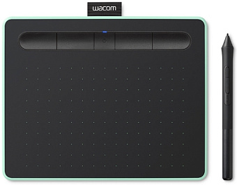 Графический планшет 7" Wacom Intuos S Bluetooth, фисташковый