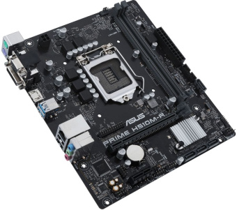 Материнская плата Socket-1200 ASUS PRIME H510M-R-SI (H510) 2*DDR4 1*PCI-Ex16 1*PCI-Ex1 4*SATA HDMI DVI VGA mATX