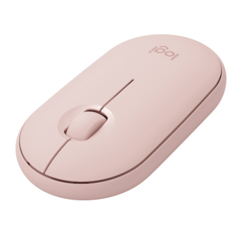 Мышь беспроводная Logitech M350 Bluetooth Pebble Rose