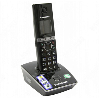 Радиотелефон Panasonic DECT KX-TG 8051 RUB (АОН, цв. дисплей, спикерфон, полифония, черный)