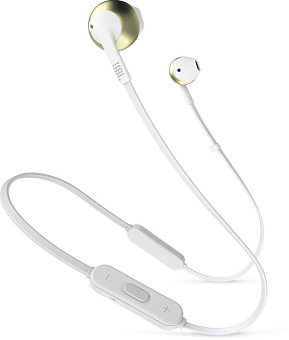 Наушники беспроводные JBL T205BT Gold