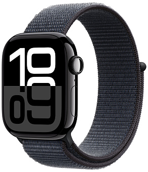 Смарт-часы Apple Watch Series 10 46mm Aluminum Loop Jet Black