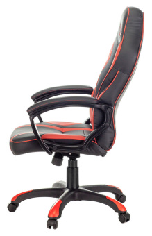 Кресло A4Tech Bloody GC-350 кожзам, механизм качания, газлифт, черно-красный