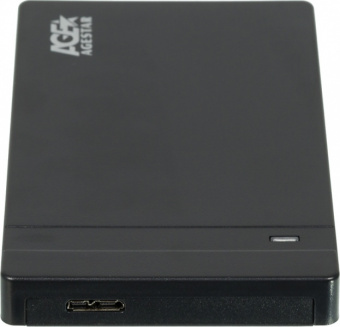 Внешний контейнер USB3.0 -> SATA 2.5", AgeStar 3UB2P3, пластик, черный