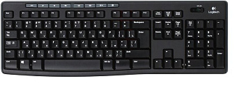 Комплект беспроводной (клавиатура+мышь) Logitech MK270 Wireless Combo USB Black