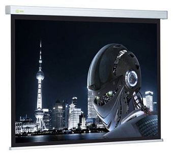 Экран для проектора Cactus 128x170.7см Wallscreen CS-PSW-128x170 4:3 настенно-потолочный рулонный белый