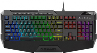 Клавиатура проводная Sharkoon Skiller SGK4 RGB Led Black