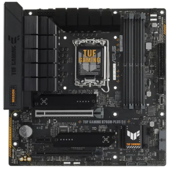 Материнская плата Socket-1700 ASUS TUF GAMING B760M-PLUS (B760) 4*DDR5 HDMI DP mATX