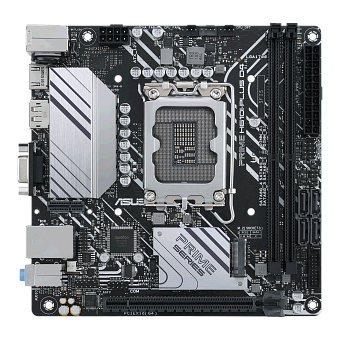 Материнская плата Socket-1700 ASUS PRIME H610I-PLUS D4-CSM (H610) 2*DDR4 1*PCI-Ex16 M.2 HDMI DP VGA mini-ITX