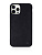 Чехол для смартфона Apple iPhone 12 Pro Max 6.7" - Gurdini Premium Alcantara Black