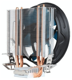 Кулер для процессора Aerocool Verkho 2 Plus 4-pin, 120 мм, 1200/1151/AM4, 115W