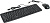 Комплект проводной (клавиатура+мышь) OKLICK 600M USB Black