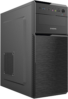 Корпус Digma DC-ATX101-U2 USB2.0 ATX Black