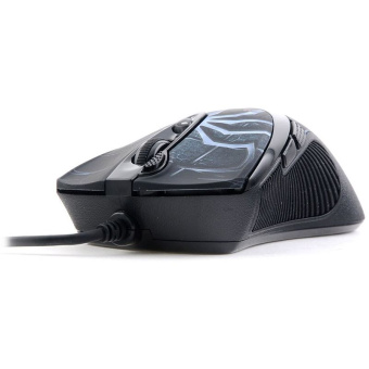 Мышь проводная A4Tech XL-747H 3600dpi Black-Blue