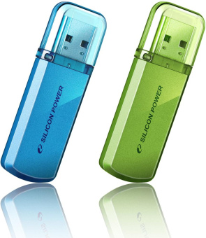 Флешка 16Gb Silicon Power Helios 101 USB green