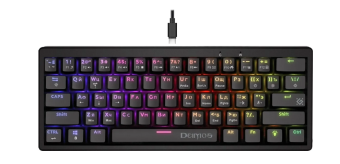 Клавиатура проводная Defender Deimos GK-303 Black