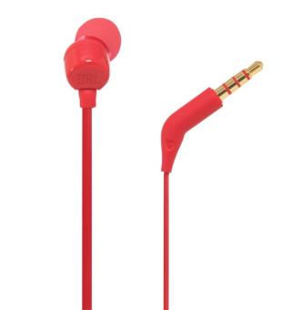 Наушники проводные JBL T110 jack 3.5mm Red