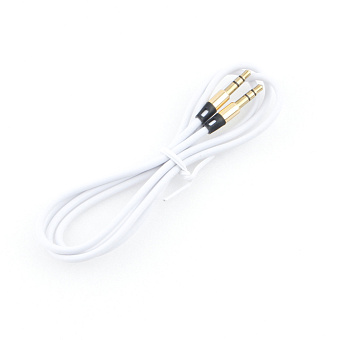 Кабель аудио-видео 3.5Jack (m) < - > 3.5Jack (m)  1.0м, Cablexpert, блистер, белый