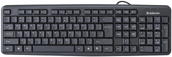 Клавиатура проводная Defender Element HB-520 Black