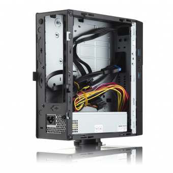 Корпус Foxline FL-BQ5-FLX220-U32 Slim USB3.0 220W mini-ITX Black