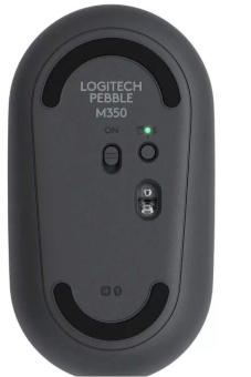 Мышь беспроводная Logitech M350 Bluetooth Pebble Graphite