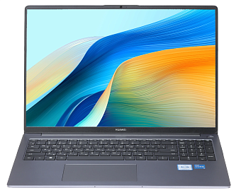 Ноутбук Huawei MateBook D16 i5 13420H/16G/512 SSD/Intel Iris Xe/16"FHD/DOS/Gray