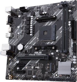 Материнская плата Socket AM4 ASUS PRIME A520M-K (A520) 2*DDR4 2*PCI-Ex1 1*PCI-Ex16 4*SATA VGA HDMI mATX
