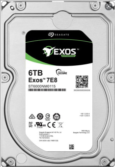 Жесткий диск SATA 6Tb Seagate Exos 7E10 7200rpm 256Mb SATA-3